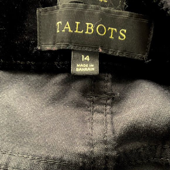 Talbots Heritage Style Velvet Jeans - Picture 5 of 5